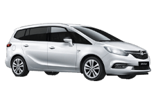 Van Hire Leek - Vauxhall Zafira 5 + 2 - Minibus hire Leek
